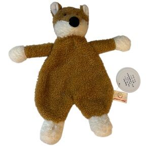 NEW Apricot Lamb Fox Lovey Security Blanket Plush